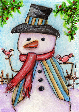Snowman Whims by Tara N Colna